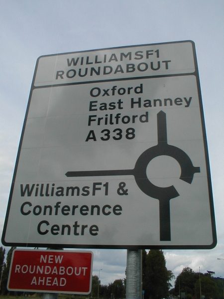 The WilliamsF1 Roundabout